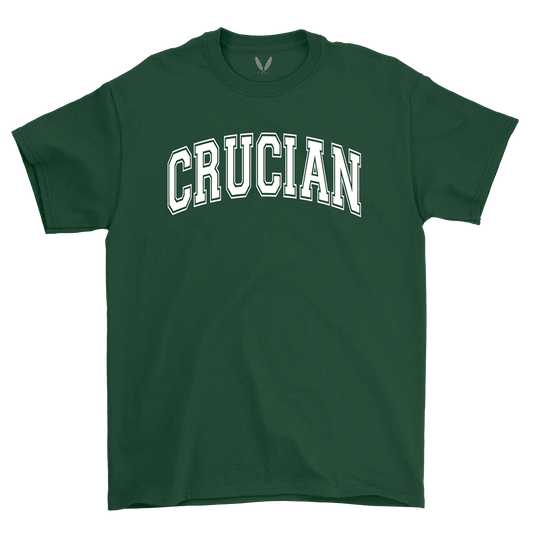 Crucian Varsity Logo - Forest Green