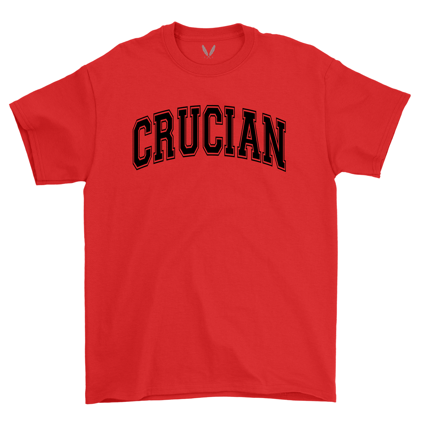 Crucian Varsity Logo - Red