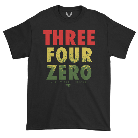 Three Four Zero (Ice, Gold & Green) - Black